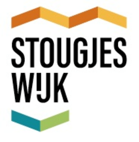 Een logo van nieuwbouwwijk Stougjeswijk in Oud-Beijerland